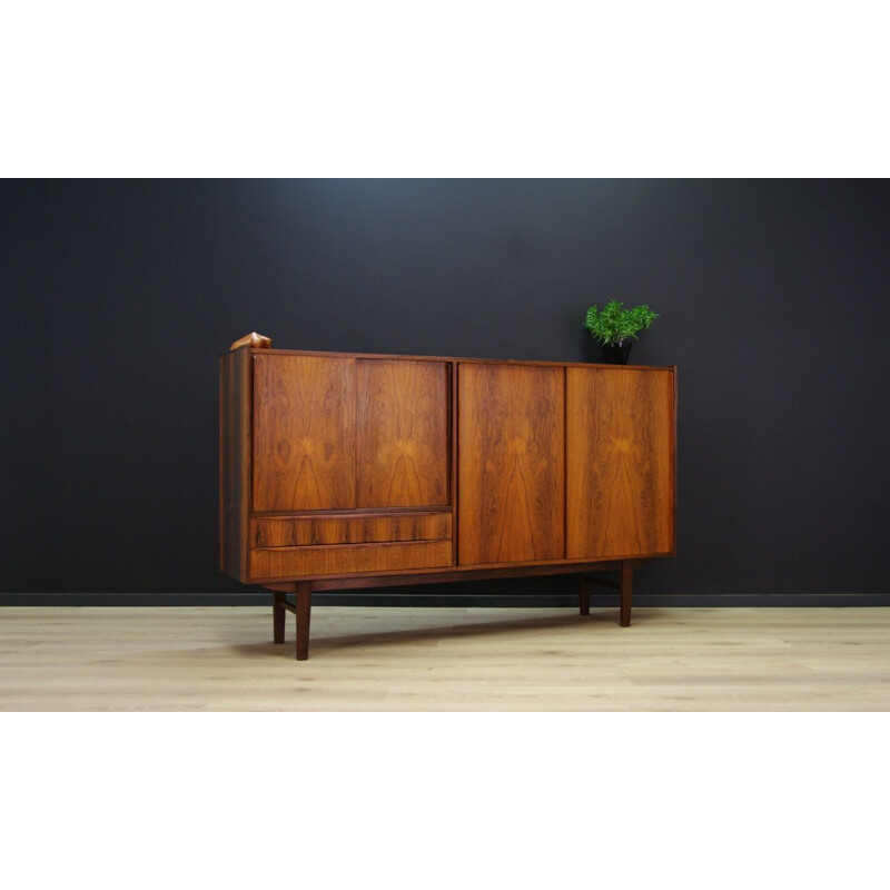 Buffet vintage scandinave en palissandre