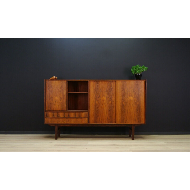 Buffet vintage scandinave en palissandre