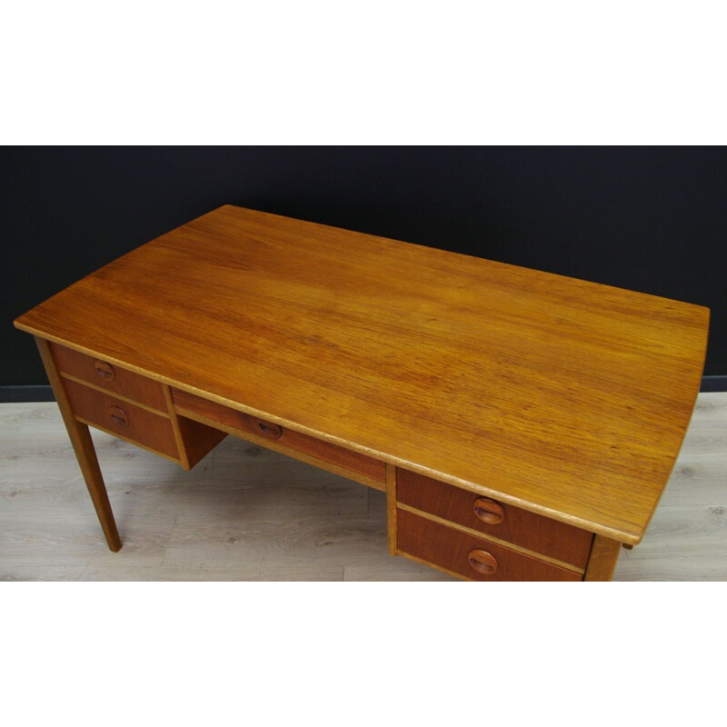 Vintage Danish desk in teak