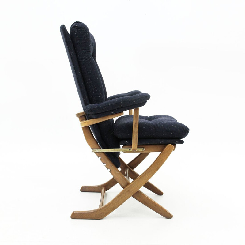 Fauteuil vintage inclinable italien