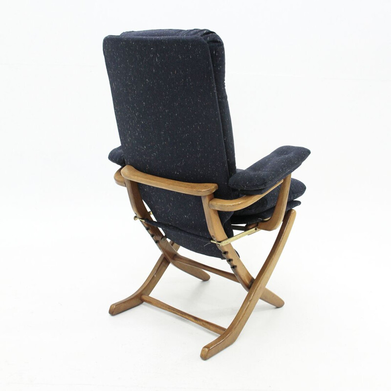 Fauteuil vintage inclinable italien