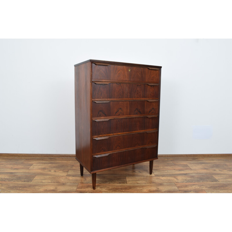 Vintage rosewood chest of drawers by Trekanten