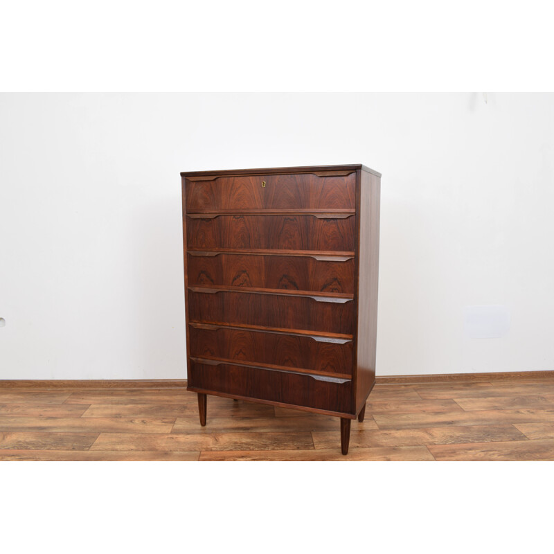 Vintage rosewood chest of drawers by Trekanten