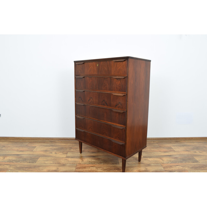 Vintage rosewood chest of drawers by Trekanten