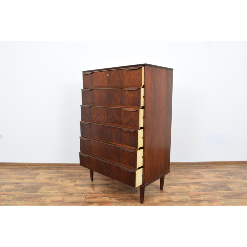 Vintage rosewood chest of drawers by Trekanten