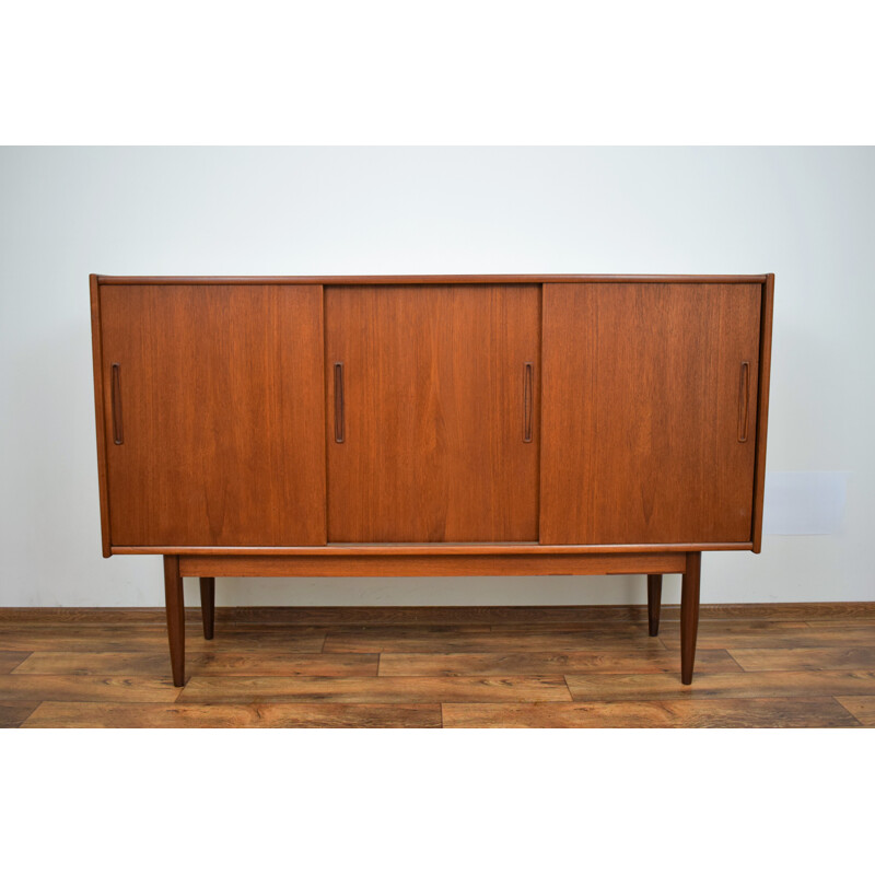 Vintage danish teak highboard