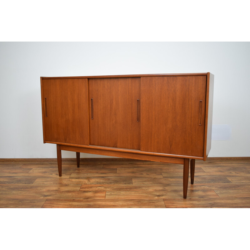 Vintage danish teak highboard