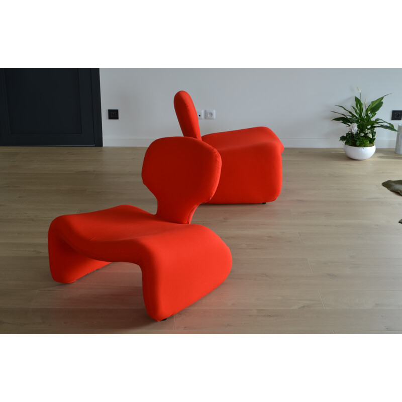 Pair of Djinn chairs, Olivier MOURGUE - 1960s