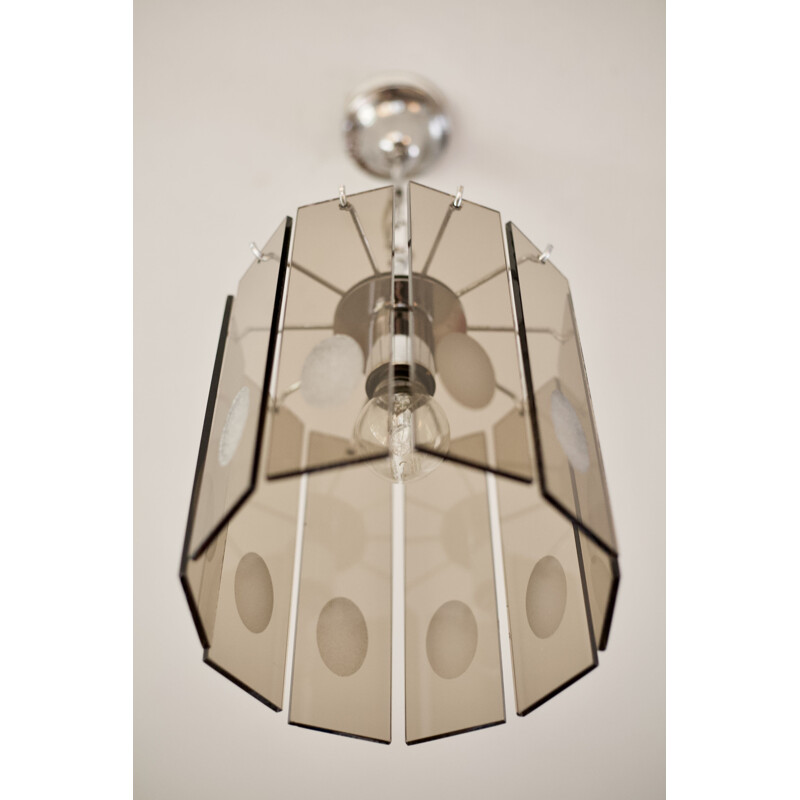 Vintage hanging lamp by Gino Vistosi