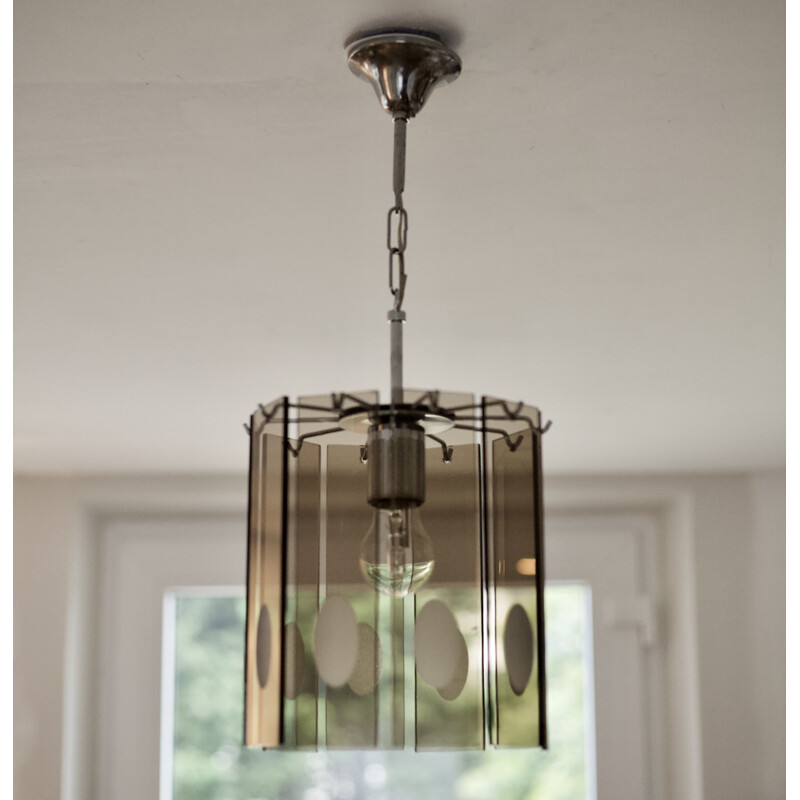 Vintage hanging lamp by Gino Vistosi