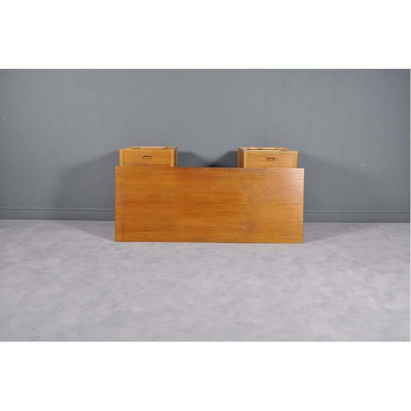 Vintage Scandinavian teak desk