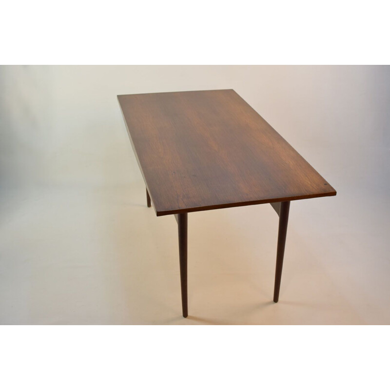 Table basse vintage scandinave en palissandre