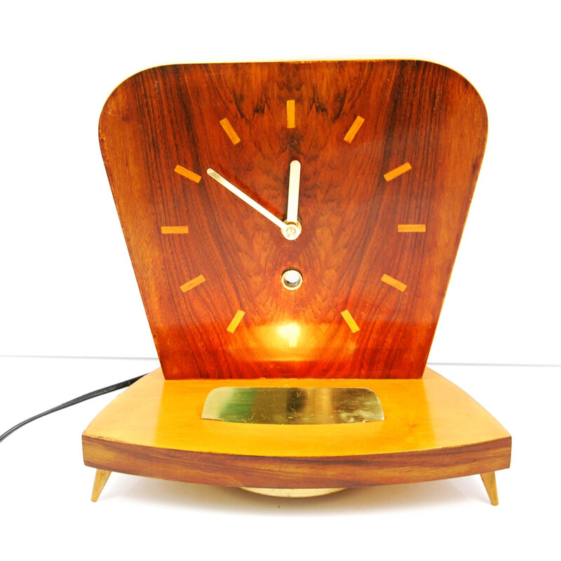 Vintage fireplace clock Miller