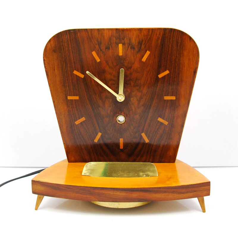 Vintage fireplace clock Miller
