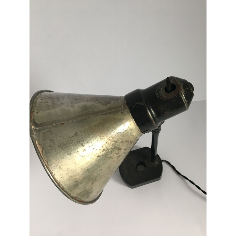 Lampe vintage Bauhaus industrielle pour Sirius Schweinfurt (SIS)