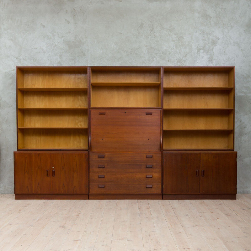 Vintage bookshelf system by Borge Mogensen