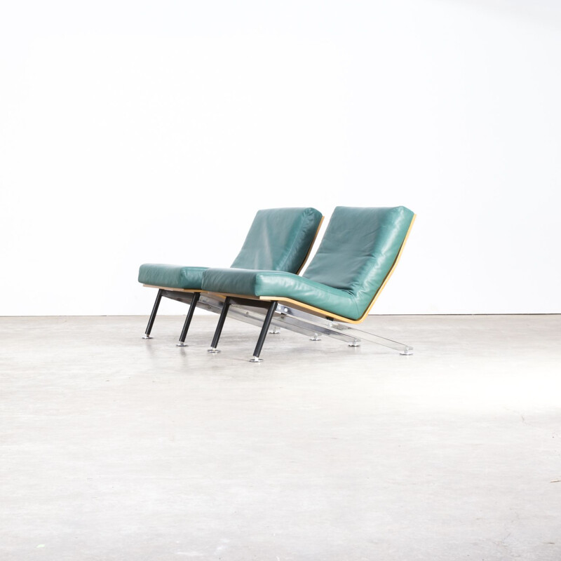 Suite de 2 fauteuils vintage par Felice Rossi