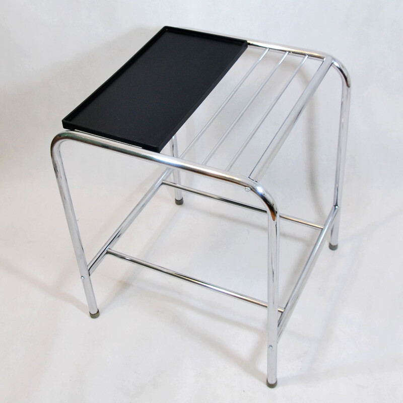 Vintage Czech side table in art deco style