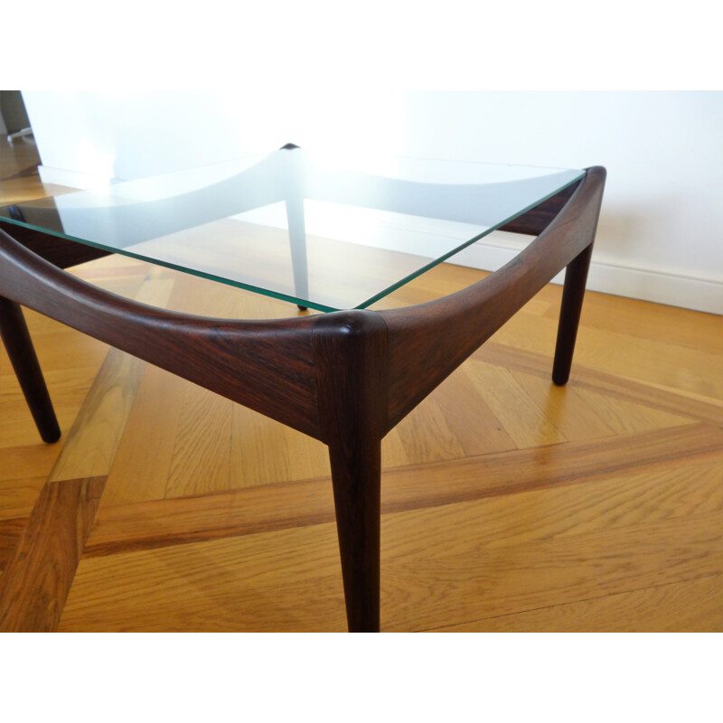 Vintage side table in rosewood by Kristian Vedel