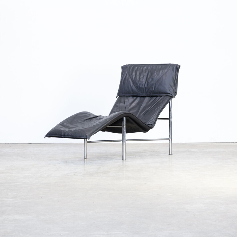 Chaise longue vintage Skye en cuir par Tord Björklund