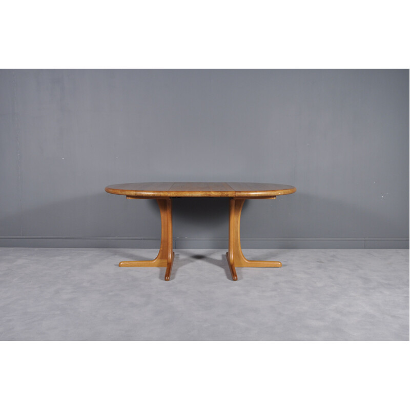 Vintage extendable Scandinavian solid teak table