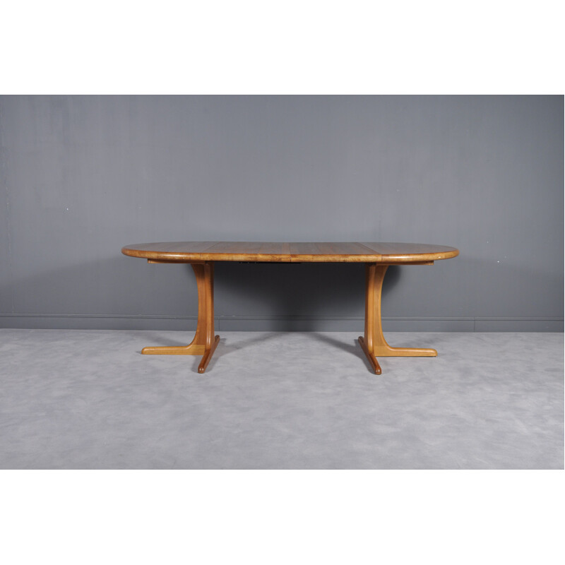 Vintage extendable Scandinavian solid teak table