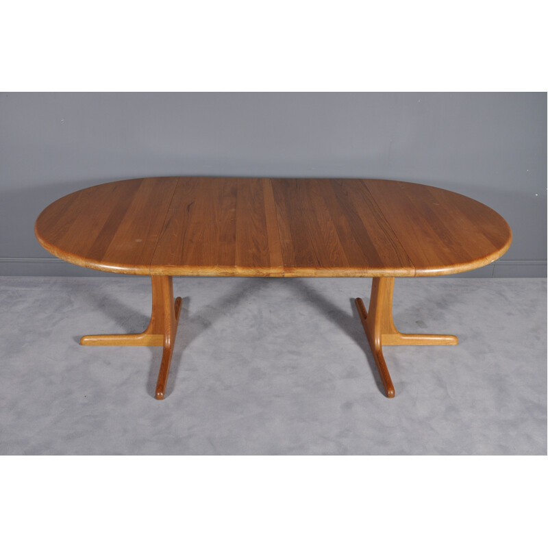 Vintage extendable Scandinavian solid teak table