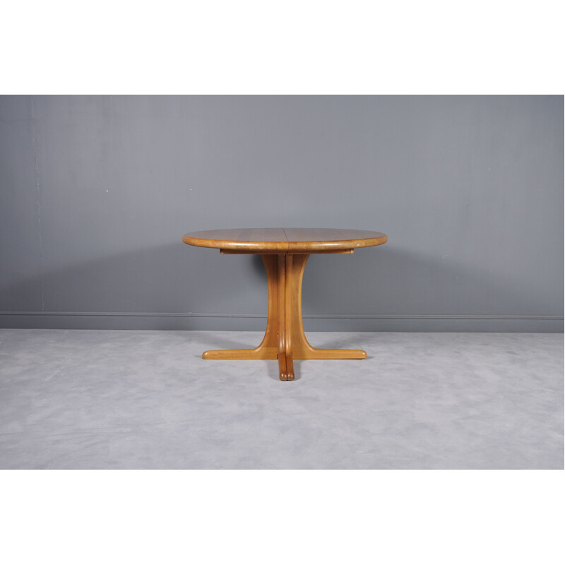 Vintage extendable Scandinavian solid teak table