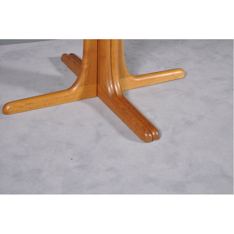 Vintage extendable Scandinavian solid teak table