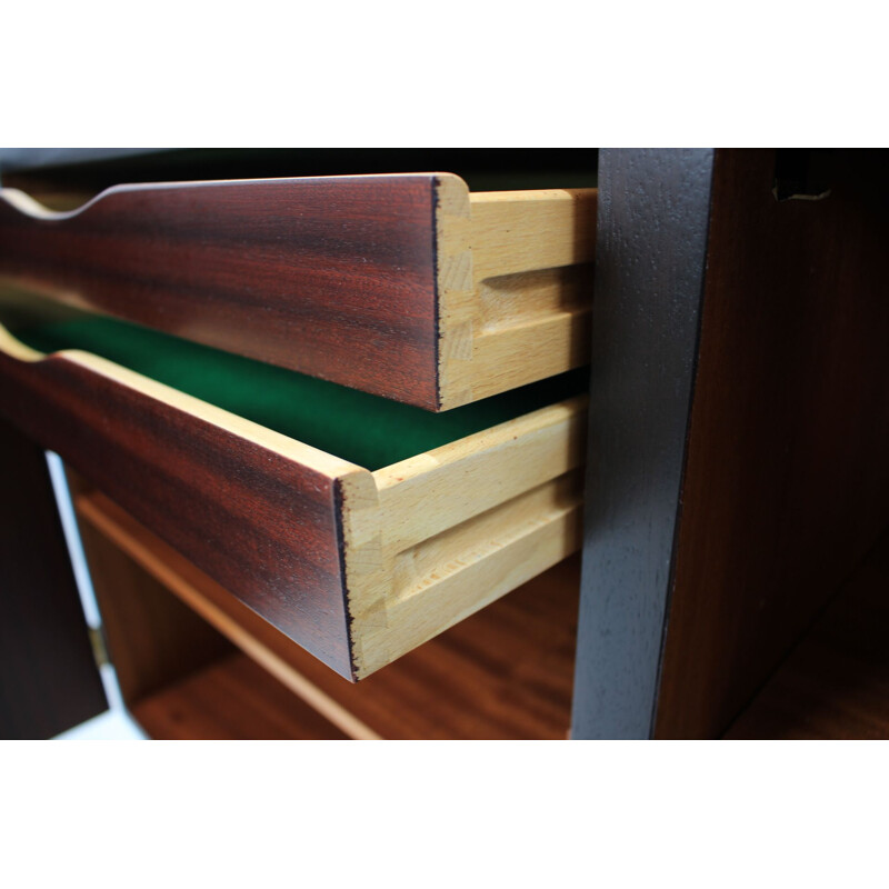 Set of  2 vintage rosewood sideboard by Omann Jun