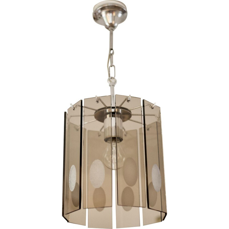 Vintage hanging lamp by Gino Vistosi