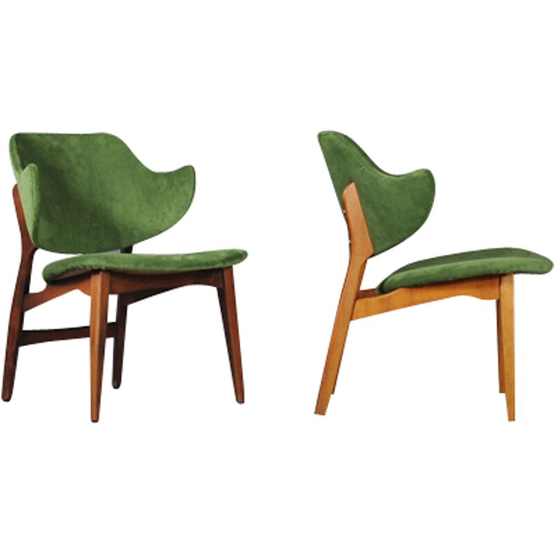 Suite de 2 fauteuils vintage Winnie par Ikea