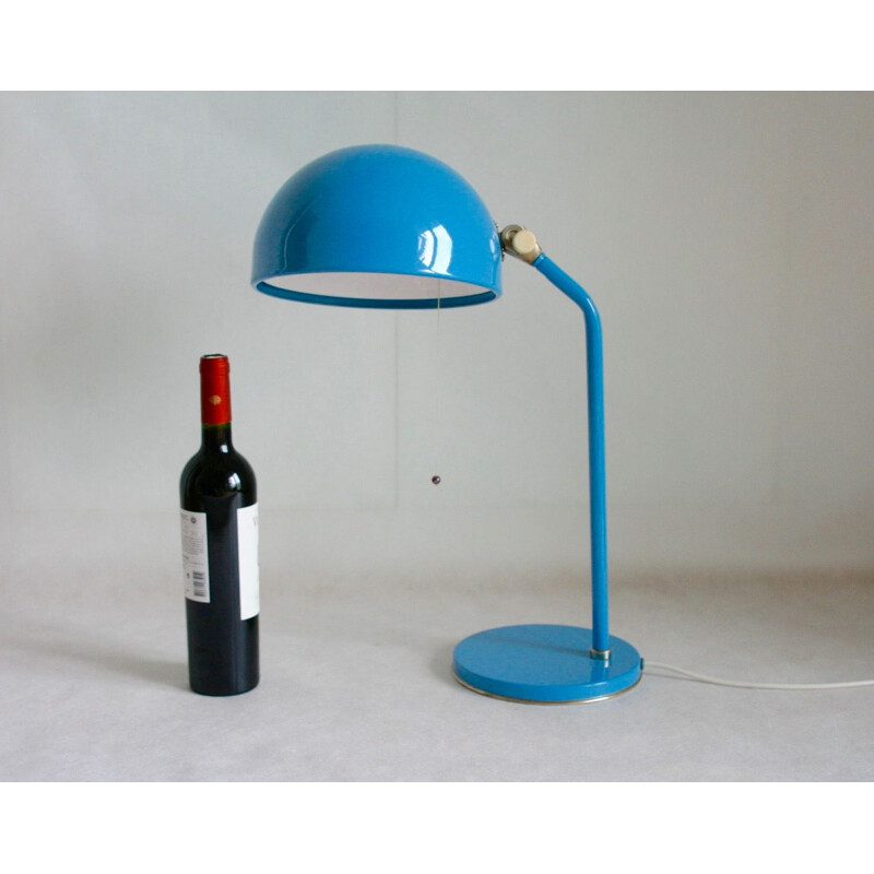 Vintage blue desk lamp by ZAOS