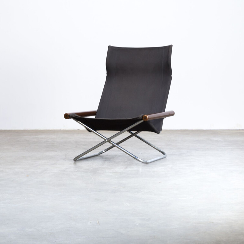 Chaise vintage empilable "NY Chair X" par Takeshi Nii pour Jox Interni