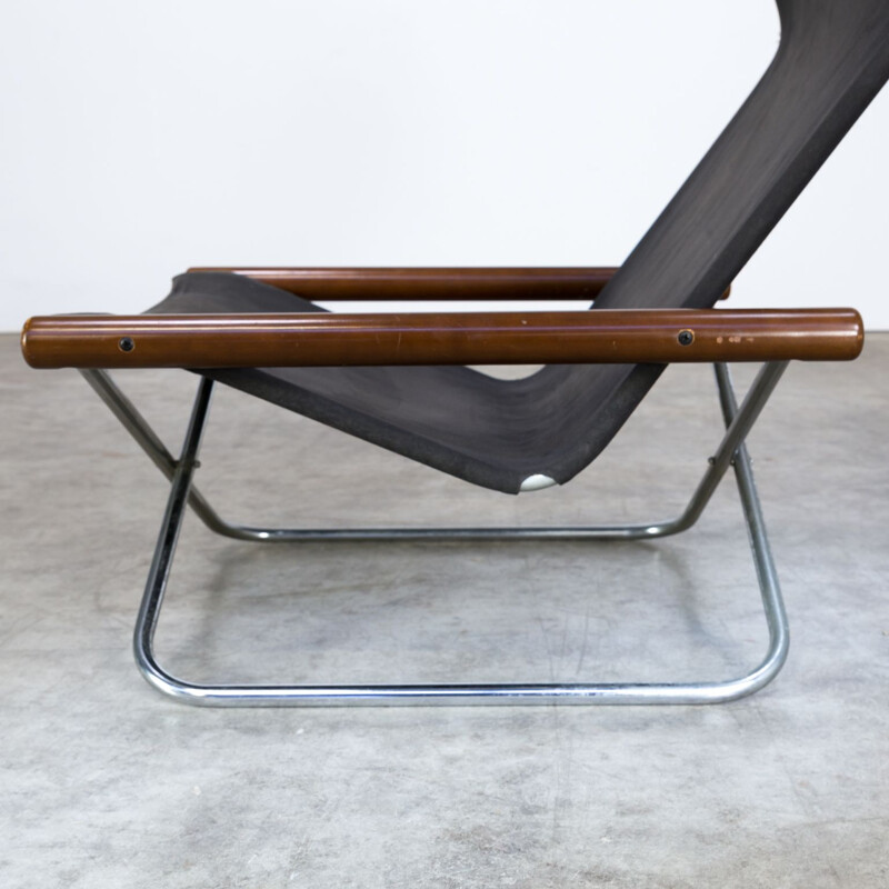 Chaise vintage empilable "NY Chair X" par Takeshi Nii pour Jox Interni