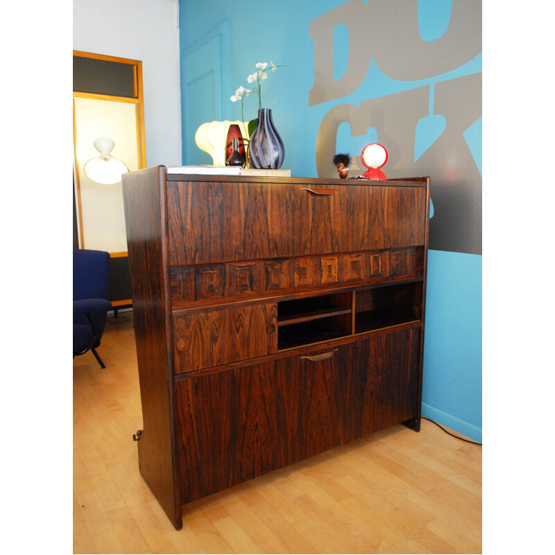 Bar set in rosewood, Johannes ANDERSEN - 1960s