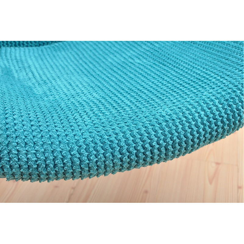 Turquoise Shell armchair by Walter Knoll