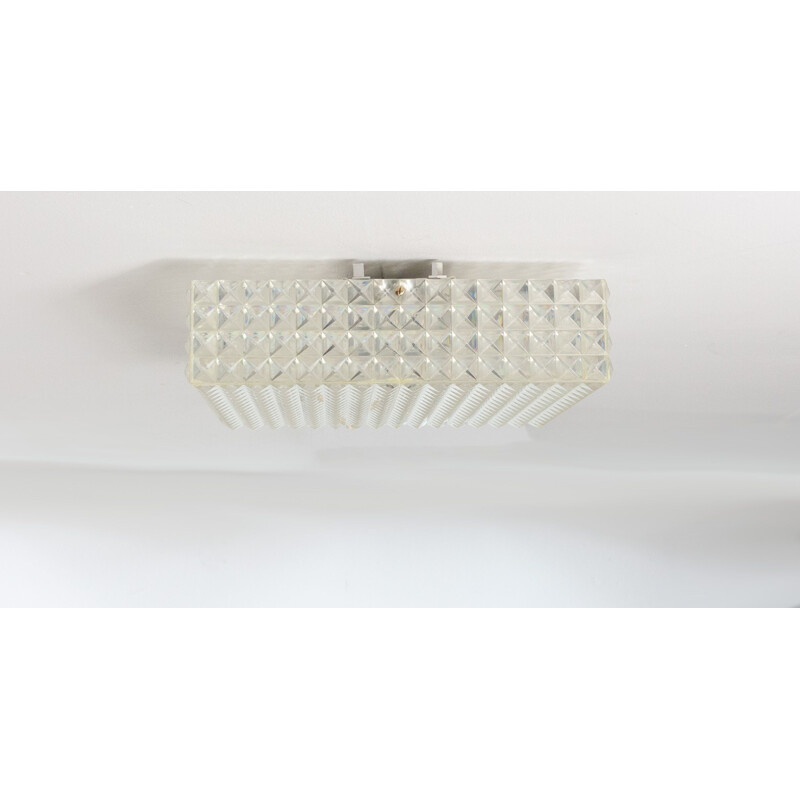 Diamond ceiling light by Aloys Gangkofner for Erco