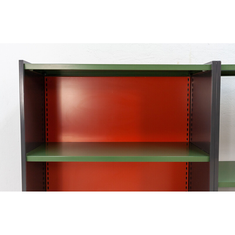 Vintage modular cabinet "5600" in metal by Gispen