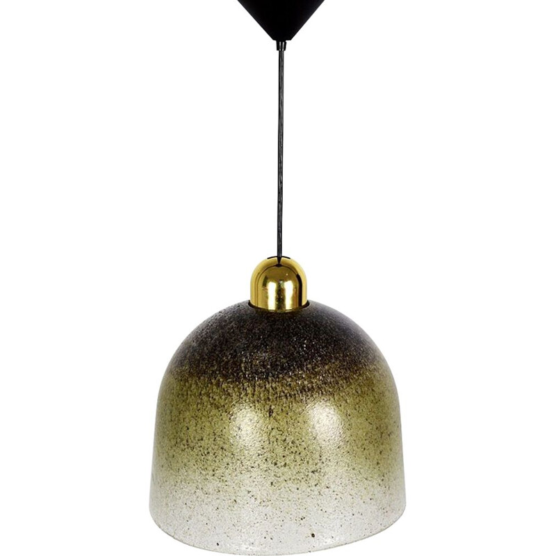 Vintage German pendant lamp by Peill & Putzler