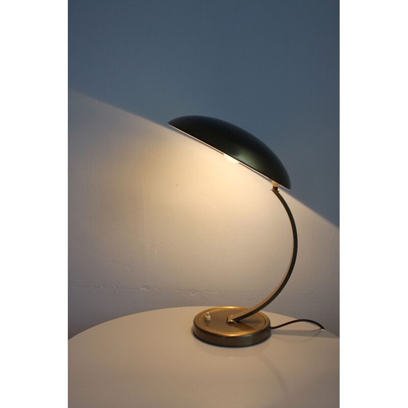 Lampe vintage Kaiser Idell 6751 en laiton de Christian Dell