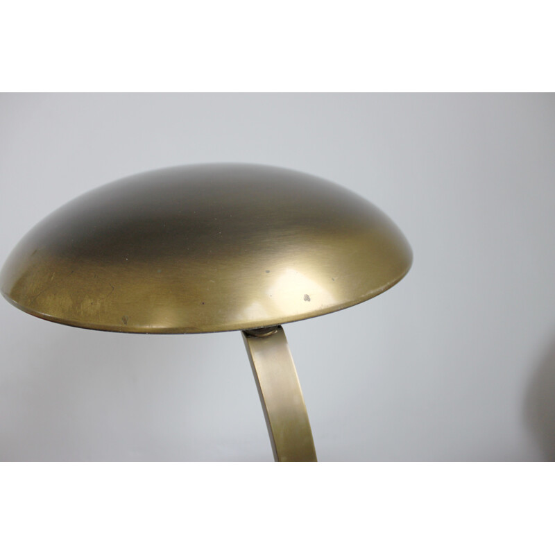 Vintage Kaiser Idell 6751 brass table lamp from Christian Dell