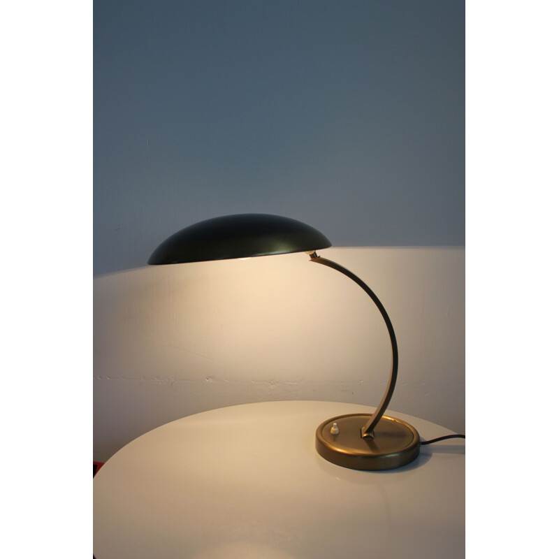 Lampe vintage Kaiser Idell 6751 en laiton de Christian Dell
