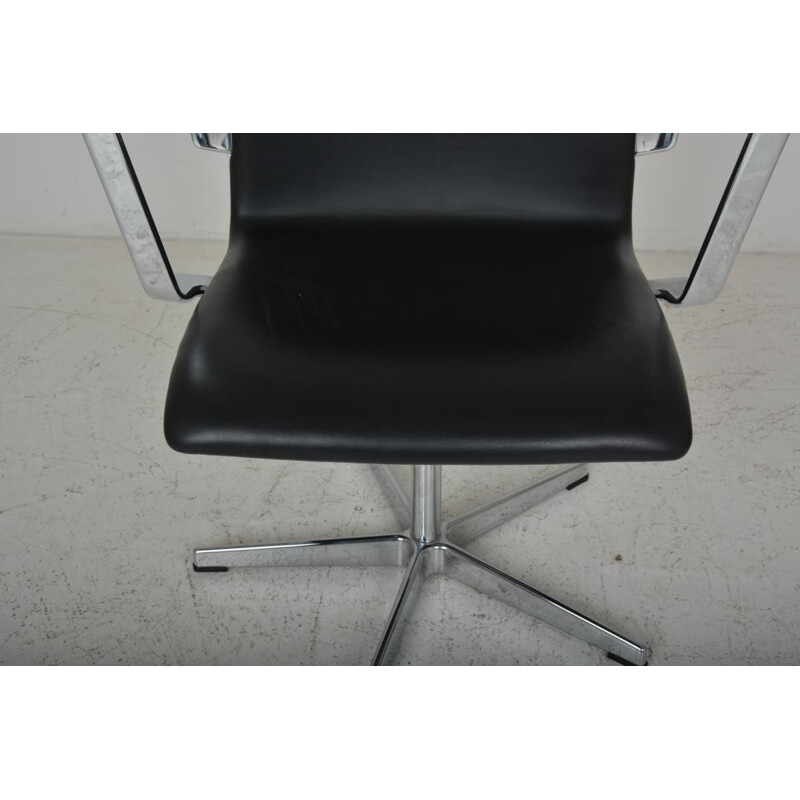 Black Oxford chair by Arne Jacobsen