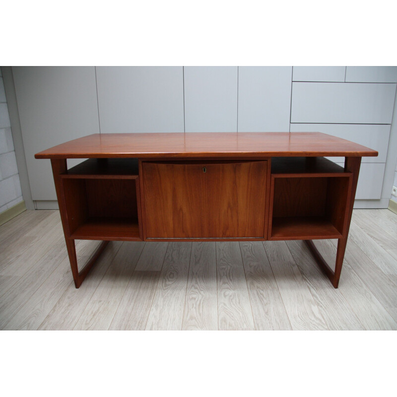 Bureau scandinave vintage en teck