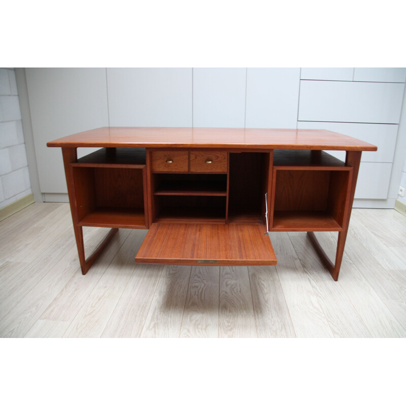 Vintage Scandinavian desk in teak