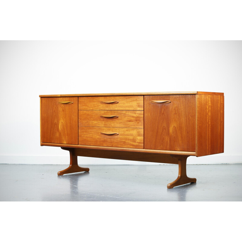 Vintage Scandinavian sideboard in teak