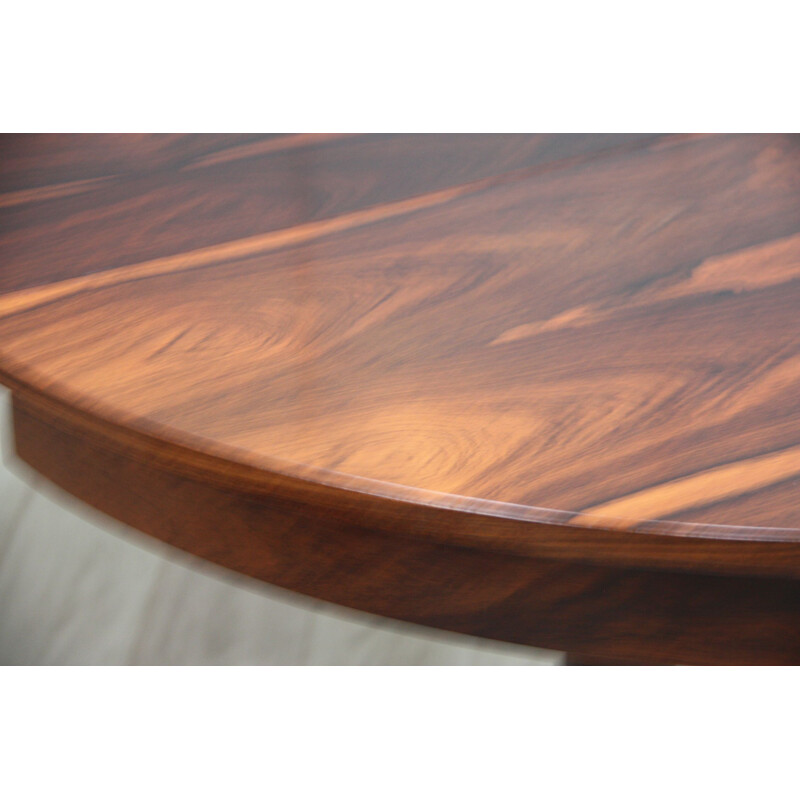 Vintage extendable dining table in rosewood by Poul Volther