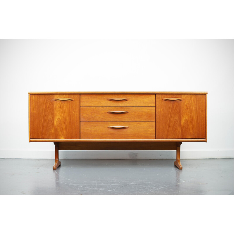 Vintage Scandinavian sideboard in teak