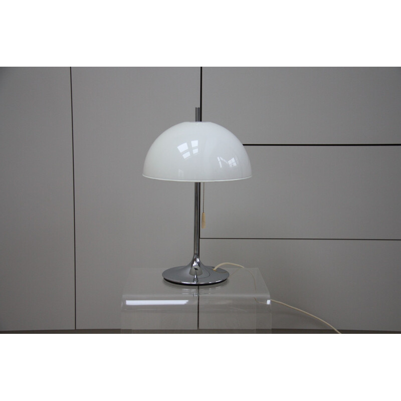 Vintage German lamp in chrome plated steel by Wila